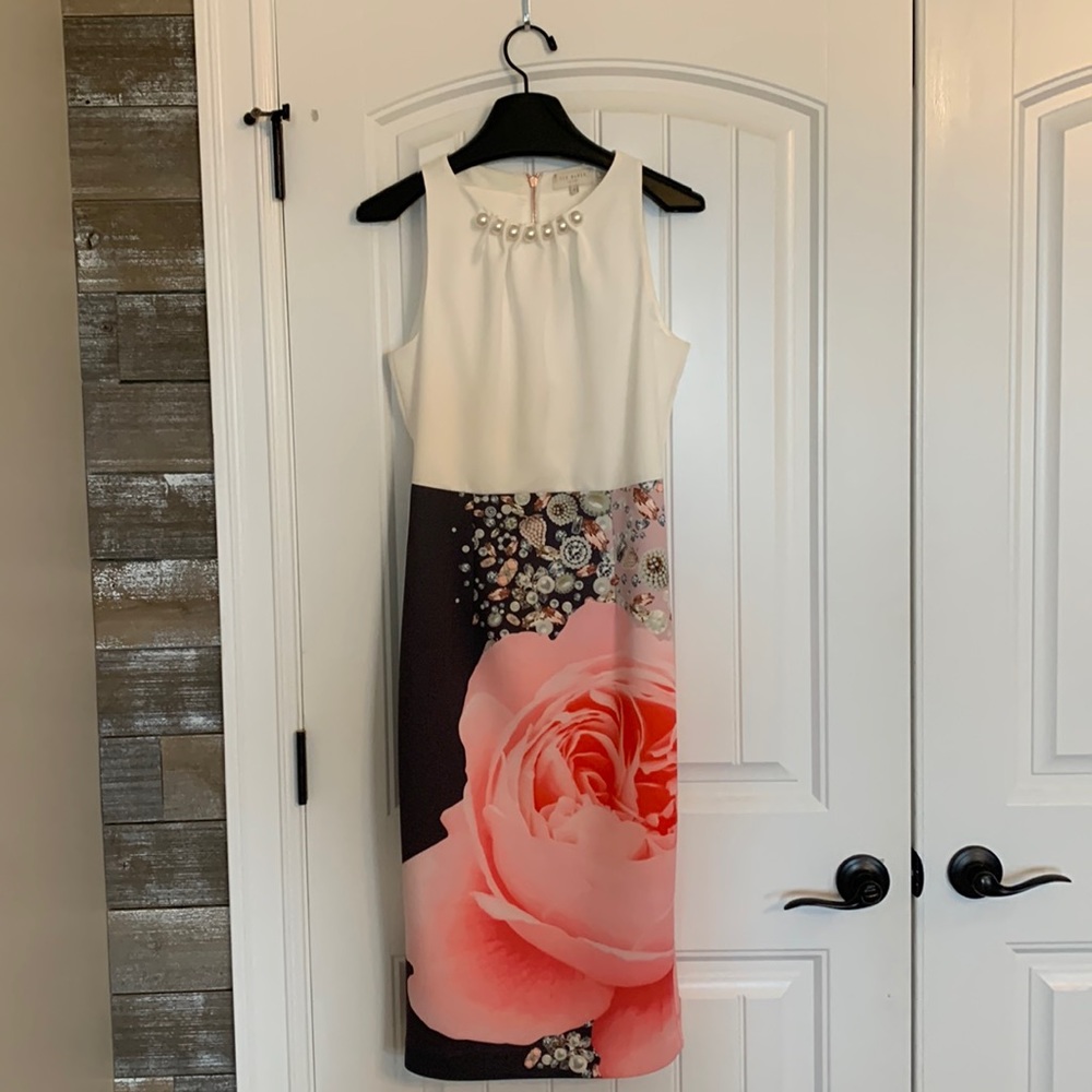 Ted Baker, London rose dress. Size 1.